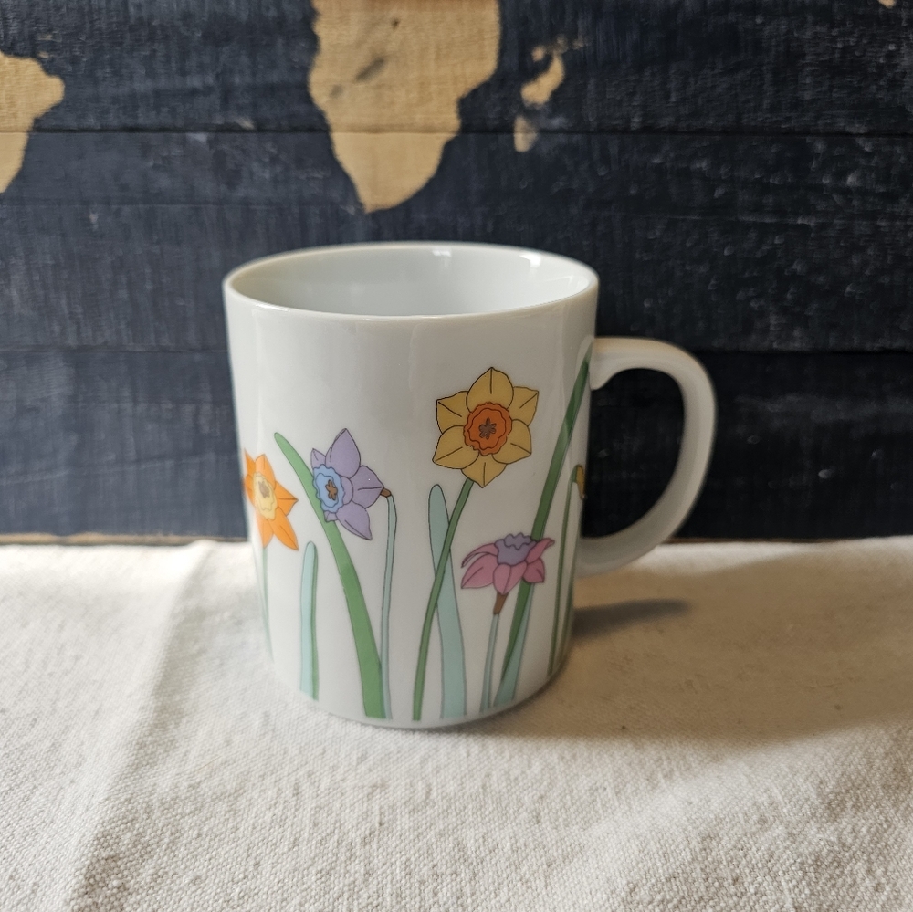 Target brand older summer flower Coffee mug